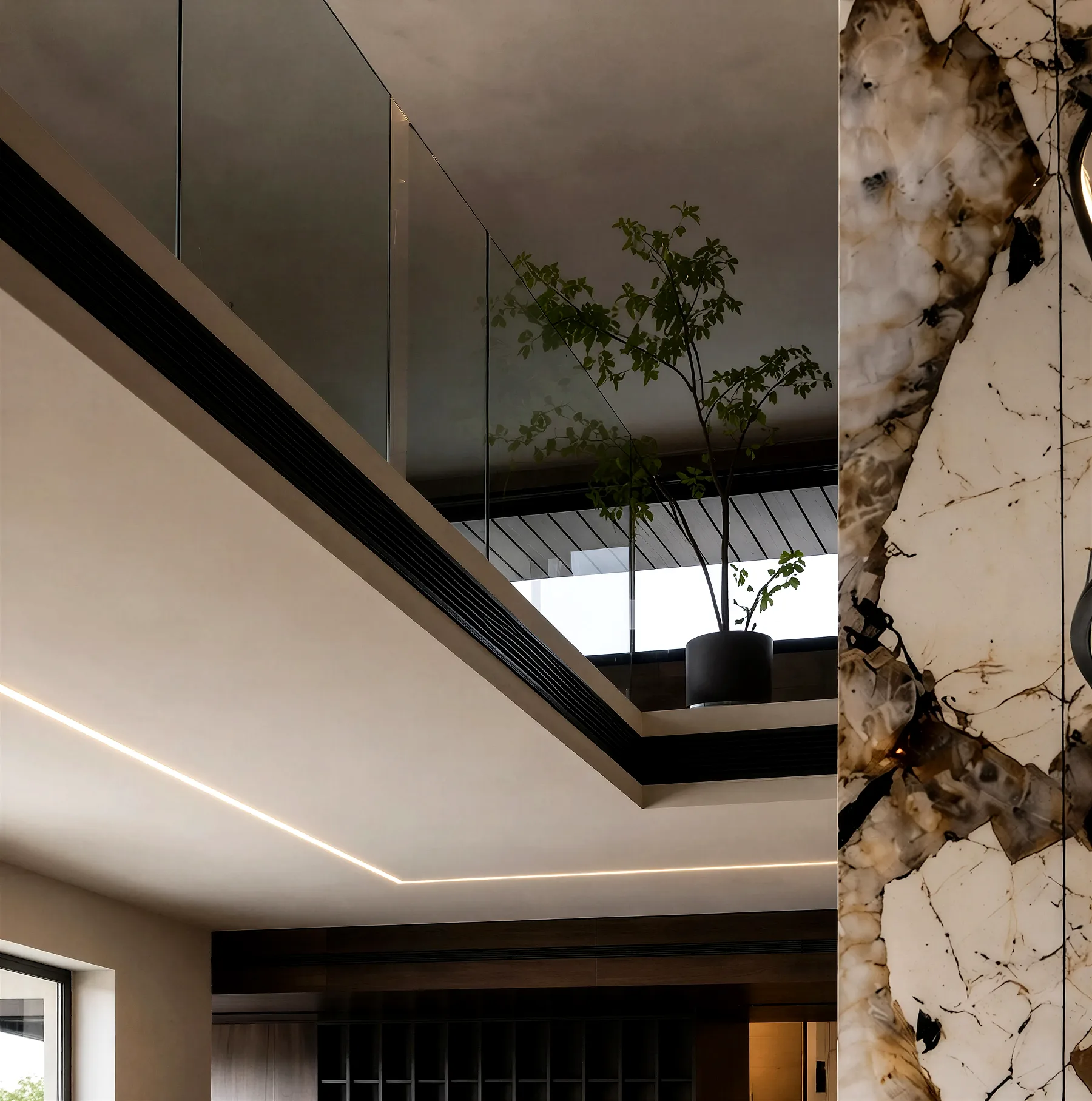 Dubai Private Villa — 07-marble-ring