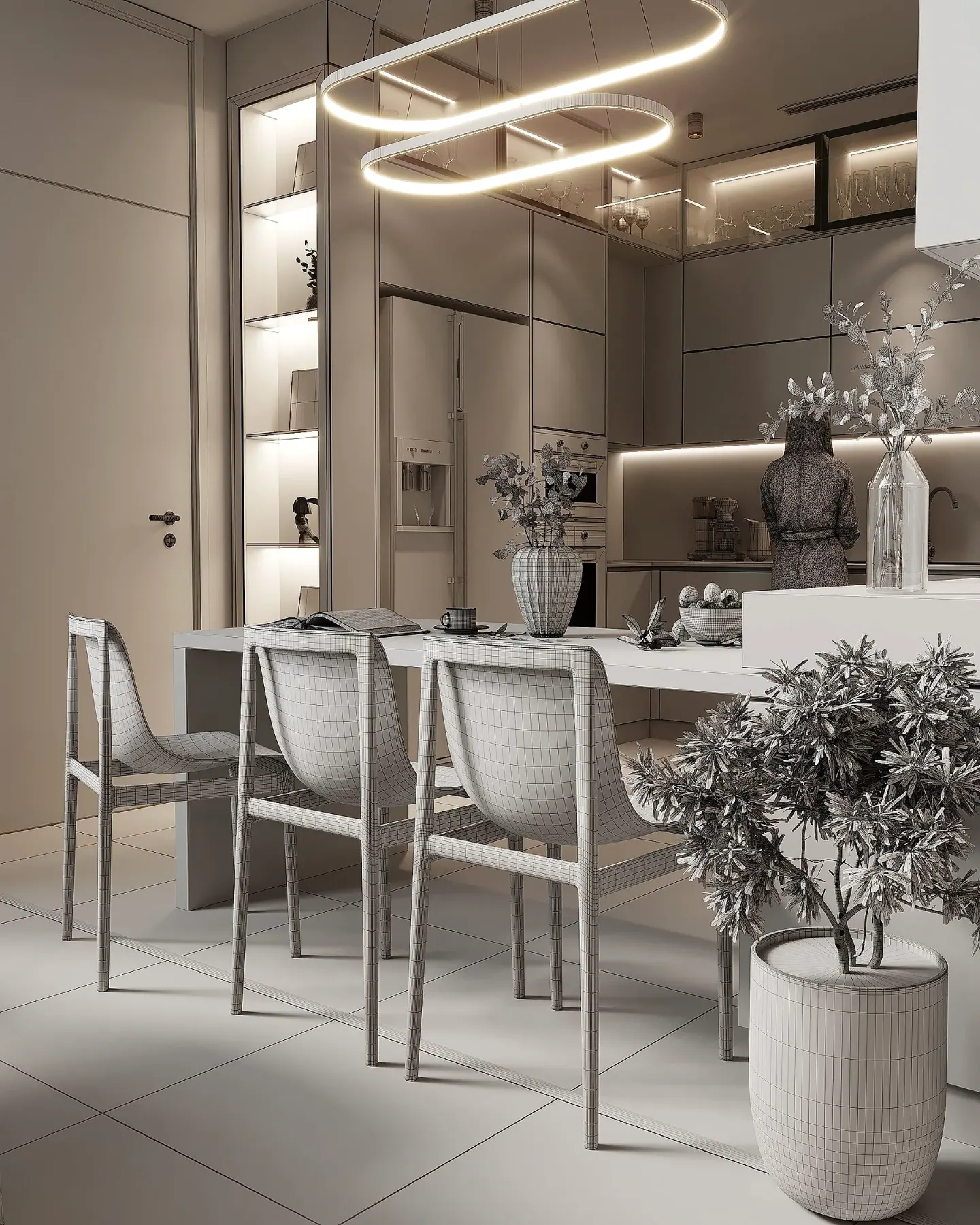 Modern Villa, Type A — 08-kitchen